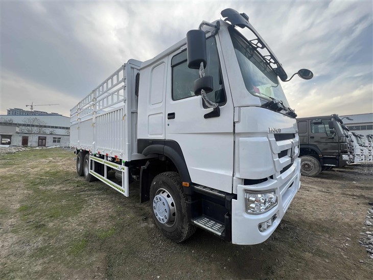 Used Fence Cargo Truck